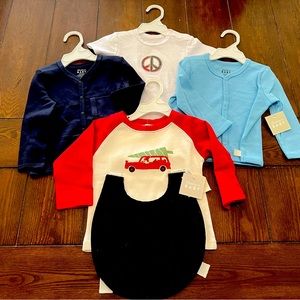 Christmas Red Blue and Denim Boys Clothes, Brand New, 6-12mo